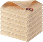 Homaxy 100% Cotton Terry Kitchen Dish Cloths, Ultra Soft and Absorbent Dish by Homaxy