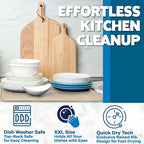 XXL Silicone Dish Drying Mat for Kitchen Counter or Under Sink, Waterproof Pet - Image 5