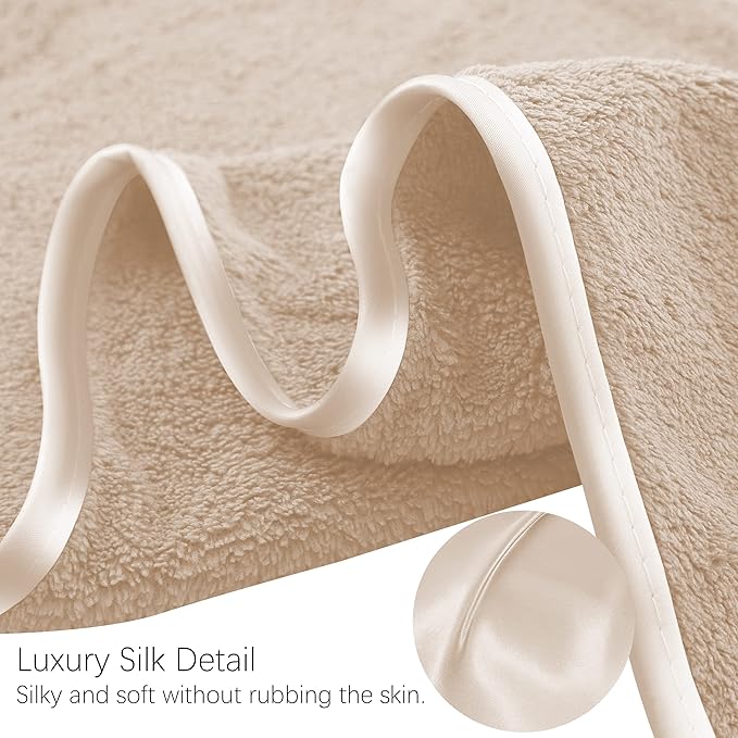 TENSTARS Luxury Silk Hemming Towel Set - Image 6