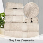 SUPERIOR Egyptian Cotton Pile Bath Sheet Set of 2, Ultra Soft Luxury Towels - Image 7