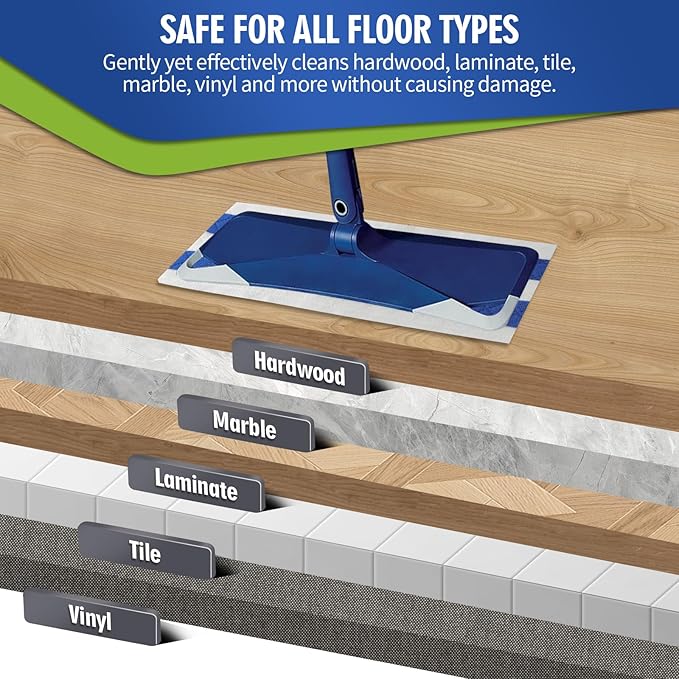 Disposable Wet Cleaning Pads for Hardwood Floor Compatible - Image 5