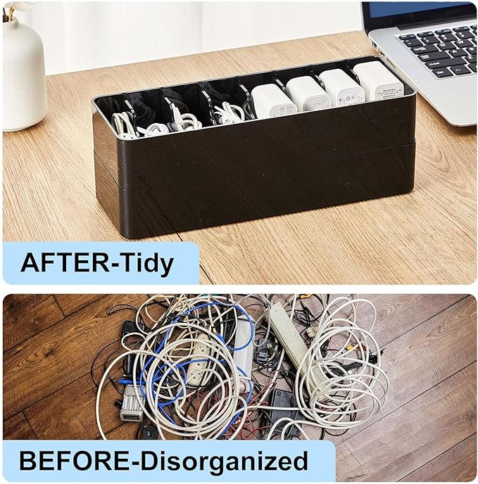 Tatuo 1 Pcs Cable Organizer Box - Image 5