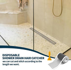 2 PCS 4 Inch x 33 FT Disposable Shower Drain Screen Self-Adhesive Stickers - Image 7
