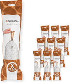 Brabantia PerfectFit Trash Bags Thick Plastic Trash Can Liners by BrabantiaUSA