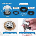 TubShroom Ultra Revolutionary Bath Tub Drain Protector Hair - Image 9