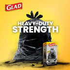 Glad Trash Bags, Strong Quick-Tie Large Garbage Bags - Image 2
