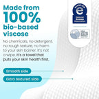 Clean Skin Club Blemish Control Clean Towels® XL, Compostable Face Towels - Image 6