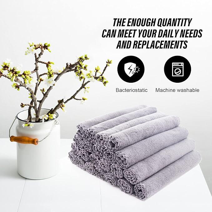 MOONQUEEN Ultra Soft Premium Washcloths Set - Image 5