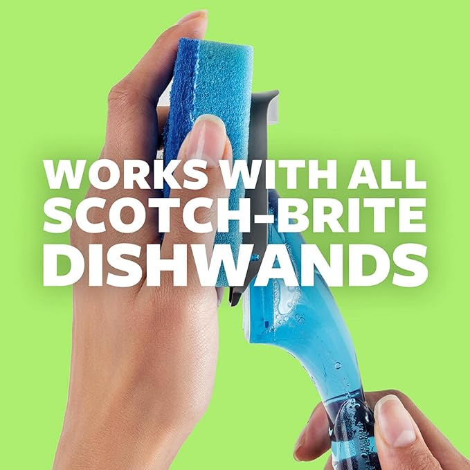 Scotch-Brite Non-Scratch Dishwand Refills, Fits All Scotch-Brite Dishwands - Image 6
