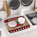 Christmas Dish Drying Mat 16 x 18 Inch - Image 6