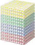 Nialnant 12 Pack Dish Rags for Washing Dishes, 100% Cotton Soft Absorbent Quick by Nialnant