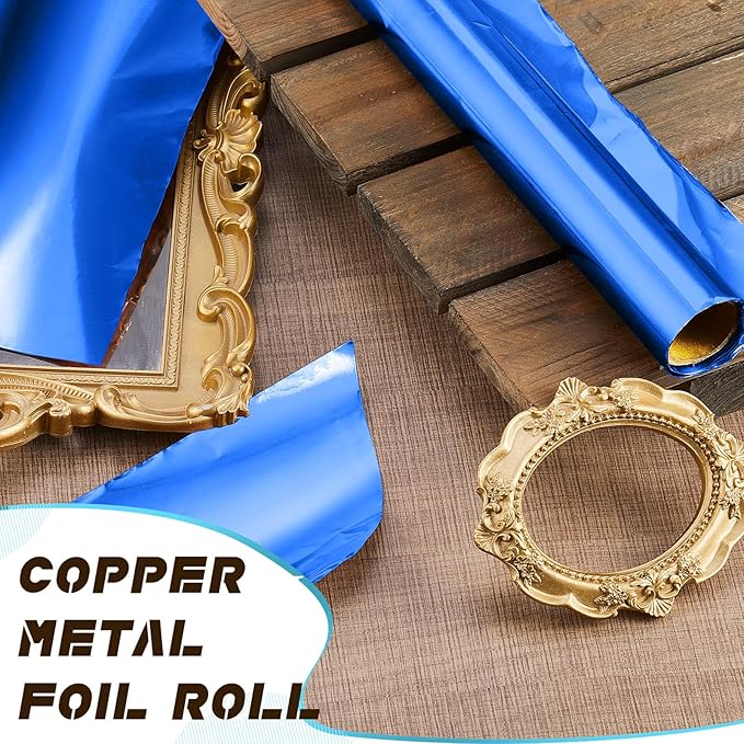1 Roll Aluminum Metal Crafts DIY Foil 12 Inch x 20 ft 0.1 mm Thick - Image 5