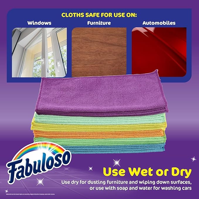 Fabuloso Microfiber Cleaning Cloths - Image 6