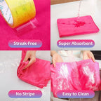 Newwiee 3 Pcs Extra Large Microfiber Cleaning Cloth 30" x 20" Washable Reusable - Image 5