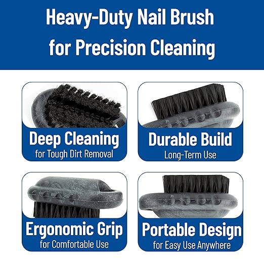 SPARTA 5 Inch Hand and Nail Brush - Image 4