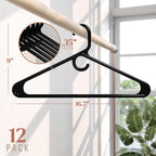 NEATERIZE Ultra Heavy Duty Plastic Clothes Hangers - Image 2