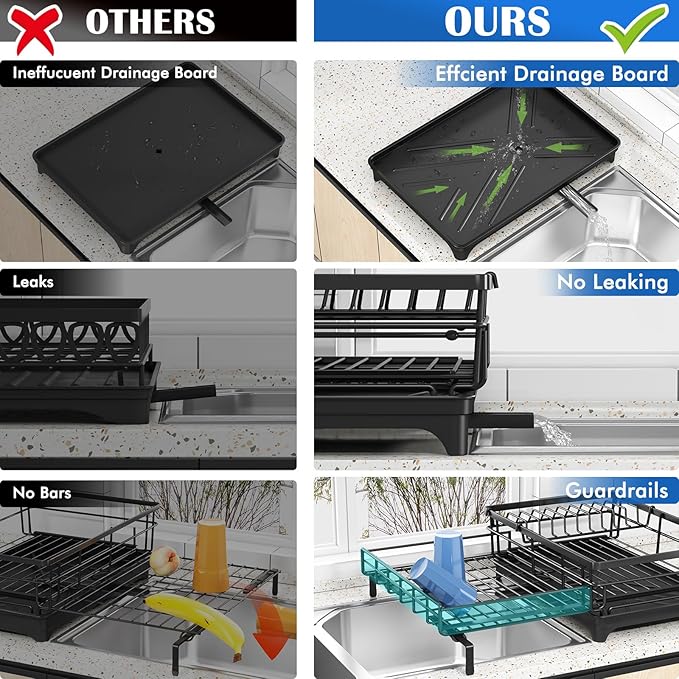 Storico Large Dish Drying Rack - Image 4