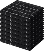 Mordimy 100% Cotton Terry Cloth Dish Cloths, Soft and Absorbent Checkered Dish by Mordimy