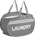 Collapsible Laundry Baskets, Foldable Clothes Hamper by Bemkoo