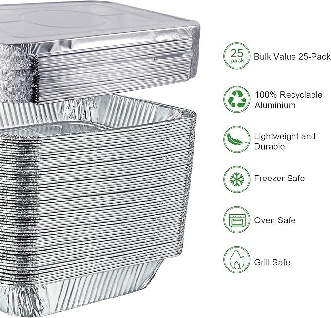 GrillChef Aluminum Foil Pans - Image 5