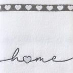 SKL Home Heart in Home 100% Cotton Embroidered 2pc Hand Towel Set, Decorative - Image 2