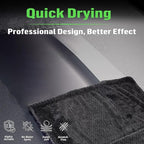 Bath Wipes Shower Cleaning Cloths, Premium Car Drying Towel | Ultra Absorbent - Image 2