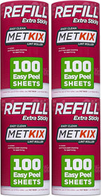 Refill for Metkix Lint Rollers 4 Pack by Metkix