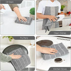 Utopia Towels 8 Pack Kitchen Towels Set, 12x12 Inches, Highly Absorbent and - Image 7