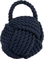 Blue Rope Knot Cotton Door Stop - Image 9