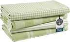LANE LINEN Cotton Kitchen Towels Set, Quick-Drying Dish Towels by LaneLinen