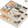 Simple Houseware Foldable Drawer Organizer Set of 12, Onesies – Closet & by SimpleHouseware