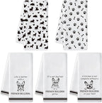French Bulldog Kitchen Dish Towel by RHORSE
