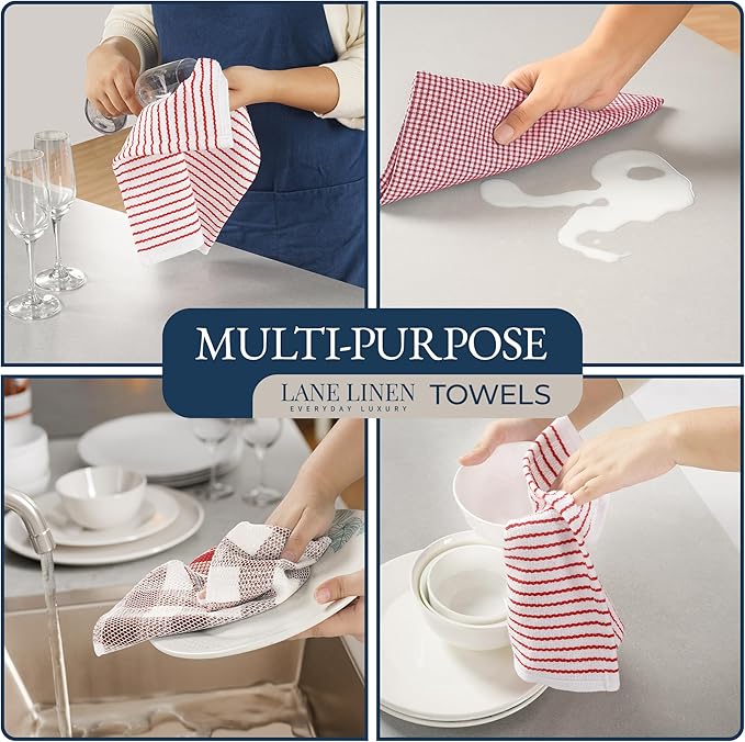 LANE LINEN Kitchen Towels Set - Image 4