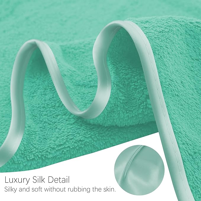 TENSTARS Silk Hemming Bath Towels - Image 6