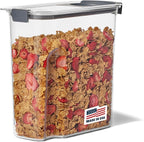 Rubbermaid Brilliance Airtight Cereal Food Storage Container, Shatterproof by Rubbermaid