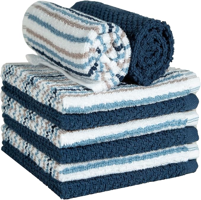 Bumble Premium Dish Cloths Towel 12"x12" | 100% Natural Ring Spun Cotton Tea - Image 4