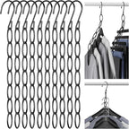 NiHome Clothing Chain Hangers 10-Pack by NiHome