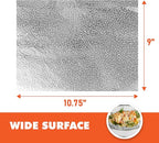 Pre-Cut Pop-Up Aluminum Foil Sheets, 9 x 10.75 Inches, 500 Sheets Bulk Pack – - Image 2