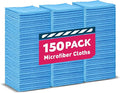 Microfiber Towels Bulk-150 Pack, Cleaning Cloths, Microfiber Towels by TEAWOO
