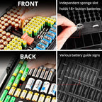 Battery Organizer Storage Holder Box Case - Image 5