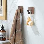 DELITON Adhesive Towel Hooks, Wall Hooks - Image 2