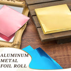 Yaocom 150 Packs Aluminum Embossing Foil Sheets Crafts DIY Foil 6 Inch x 6 Inch - Image 5
