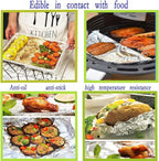 5-Pack Heavy Duty Grilling Aluminum Foil ， Baking Foil Paper, Sheets - Image 3
