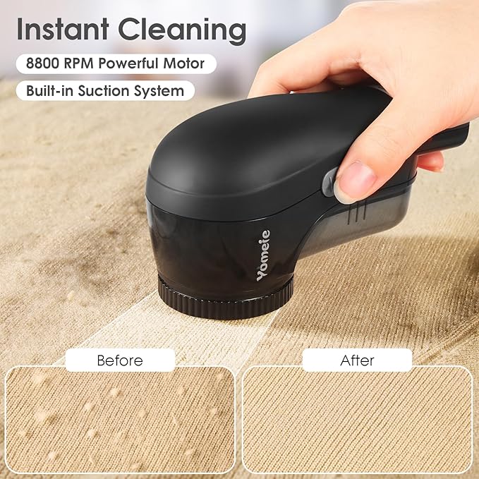 Fabric Shaver, Rechargeable Sweater Shaver, Lint Shaver - Image 4