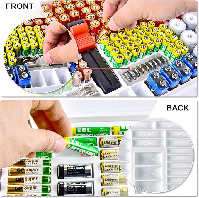 Battery Organizer Storage Case - Image 3
