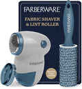 Farberware Fabric Shaver & Lint Remover Set–Battery Operated Sweater Shaver by BestBrands