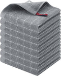 Homaxy 100% Cotton Terry Kitchen Dish Cloths, Ultra Soft and Absorbent Dish by Homaxy