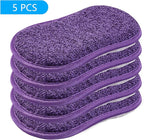 Kitchen Dish Sponge Scrubber Non Scratch, Dishcloth No Odor Reusable Washable - Image 8