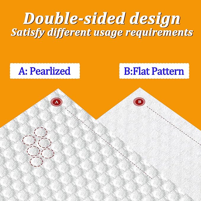 4 Pack Face Towels Disposable, Face Clean Towels, Lint- free Facial Tissue - Image 4