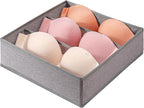 Dresser Drawer under Cabinet Clothes Organizer 3 Cell Foldable Storage Cubes by Unknown